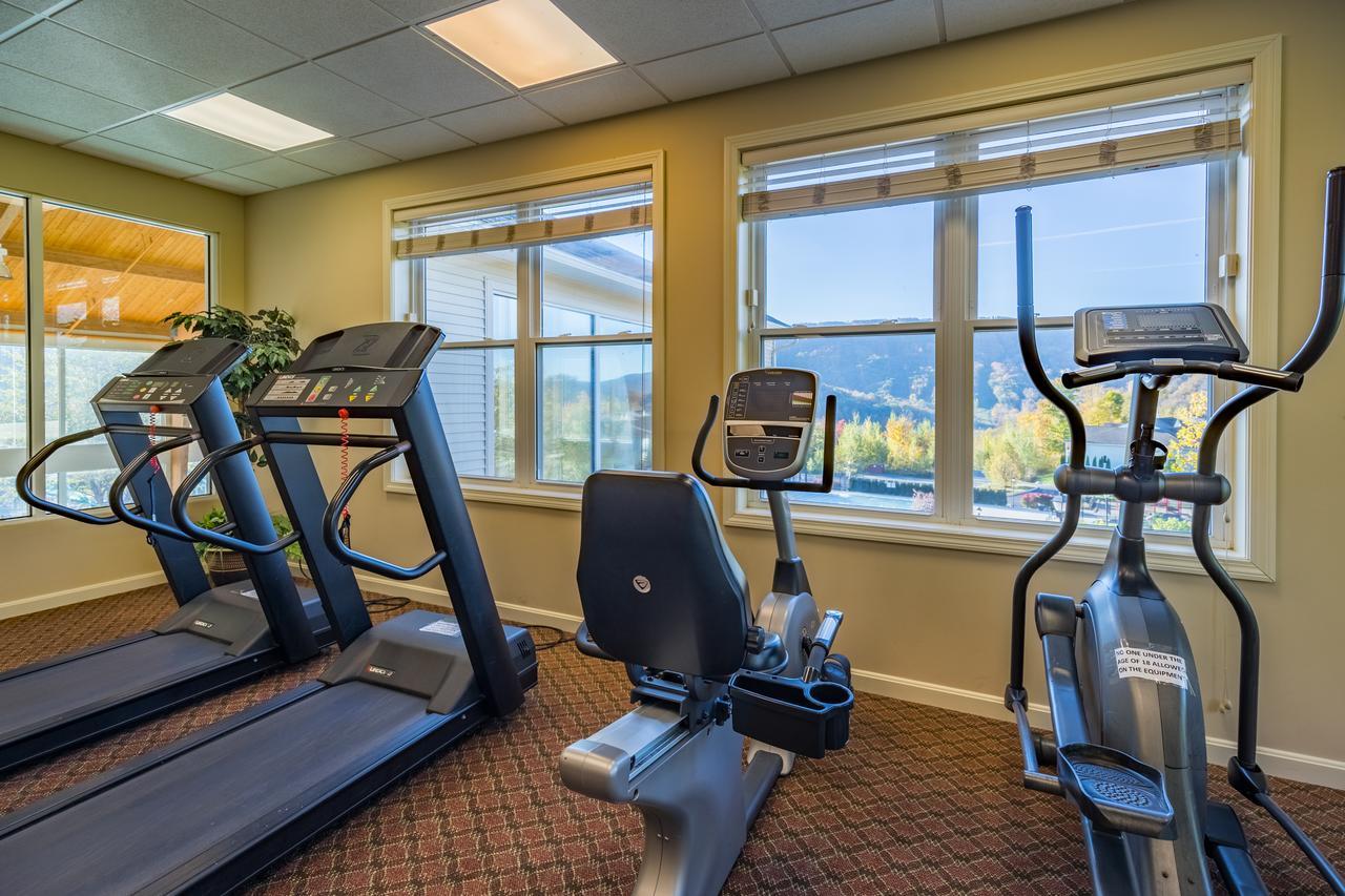 Vacation Village In The Berkshires Hancock Eksteriør billede The gym at the Lodge at Whitefish